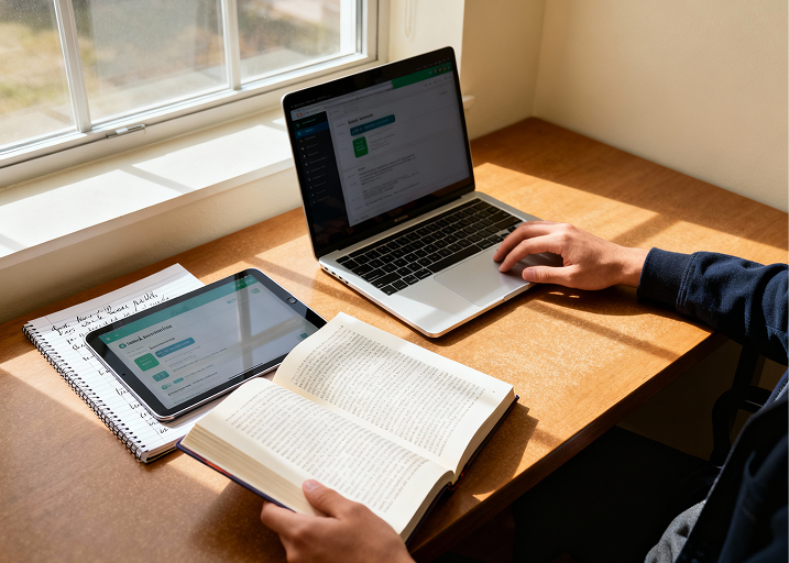 A transformative shift from hands-on to smart digital e-learning.